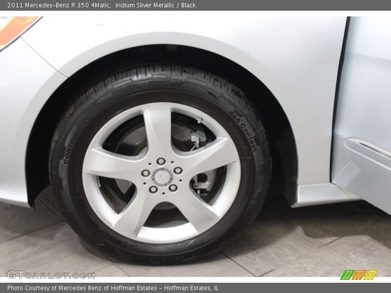 Iridium Silver Metallic / Black 2011 Mercedes-Benz R 350 4Matic