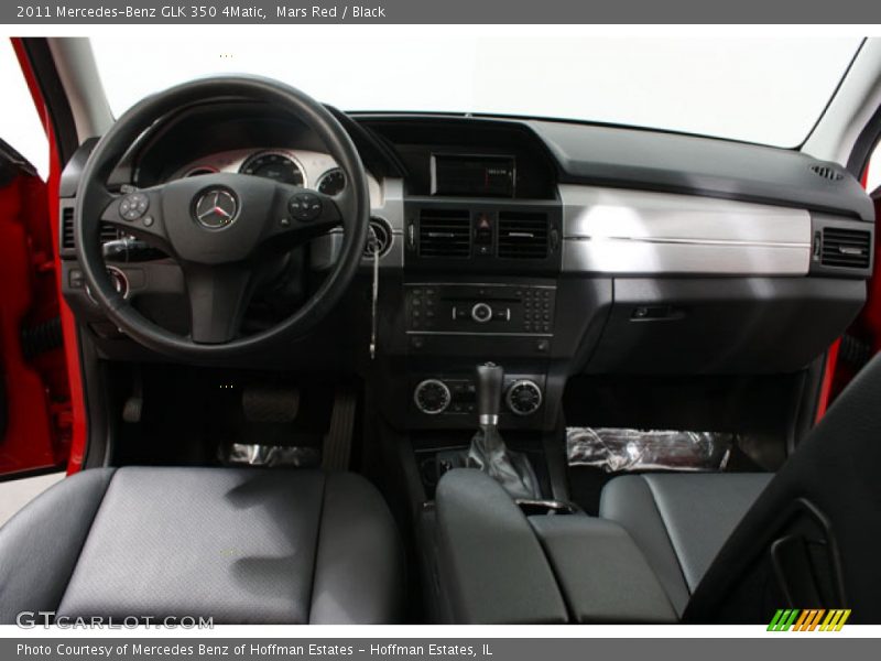 Mars Red / Black 2011 Mercedes-Benz GLK 350 4Matic