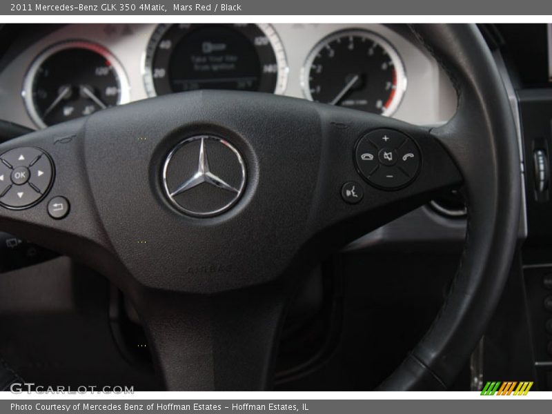 Mars Red / Black 2011 Mercedes-Benz GLK 350 4Matic
