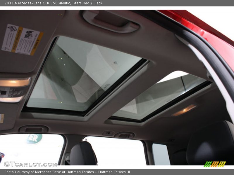 Mars Red / Black 2011 Mercedes-Benz GLK 350 4Matic