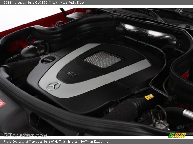 Mars Red / Black 2011 Mercedes-Benz GLK 350 4Matic