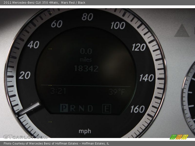 Mars Red / Black 2011 Mercedes-Benz GLK 350 4Matic