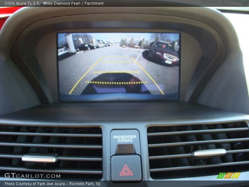 White Diamond Pearl / Parchment 2009 Acura TL 3.5