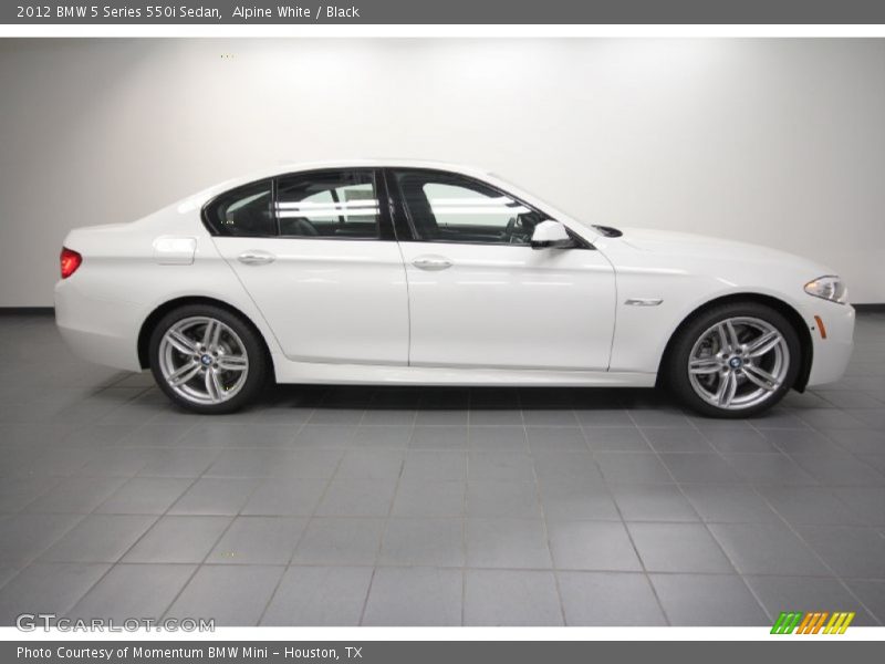  2012 5 Series 550i Sedan Alpine White