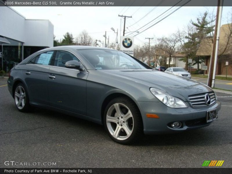 Granite Grey Metallic / Ash Grey 2006 Mercedes-Benz CLS 500