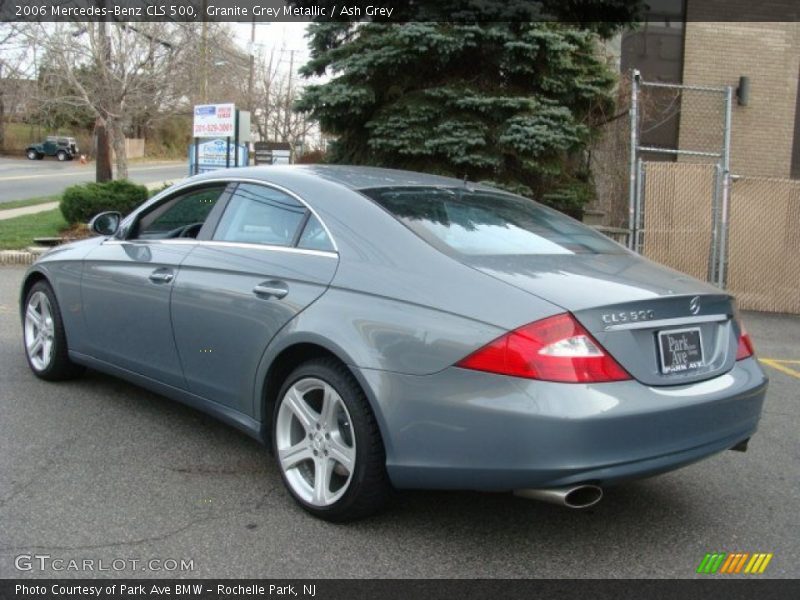 Granite Grey Metallic / Ash Grey 2006 Mercedes-Benz CLS 500