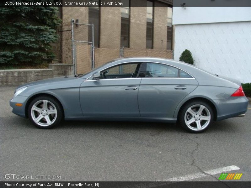 Granite Grey Metallic / Ash Grey 2006 Mercedes-Benz CLS 500