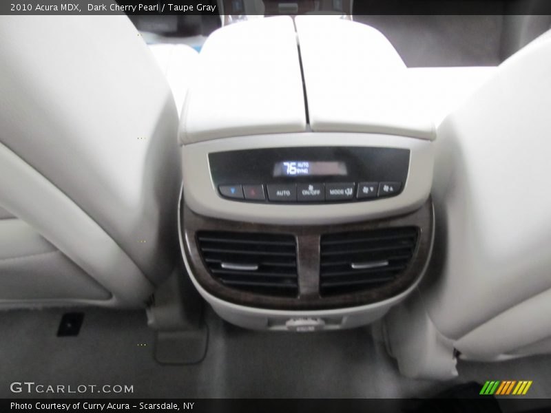 Dark Cherry Pearl / Taupe Gray 2010 Acura MDX