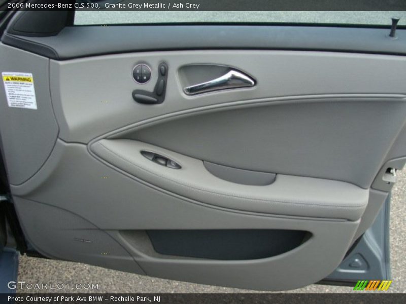 Granite Grey Metallic / Ash Grey 2006 Mercedes-Benz CLS 500