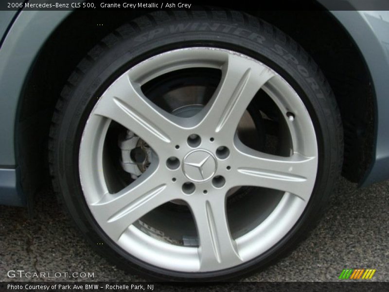 Granite Grey Metallic / Ash Grey 2006 Mercedes-Benz CLS 500
