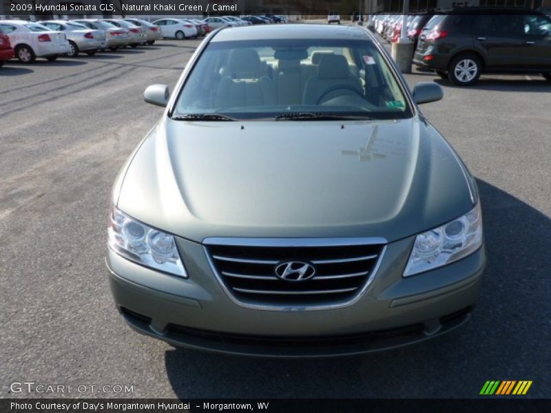 Natural Khaki Green / Camel 2009 Hyundai Sonata GLS