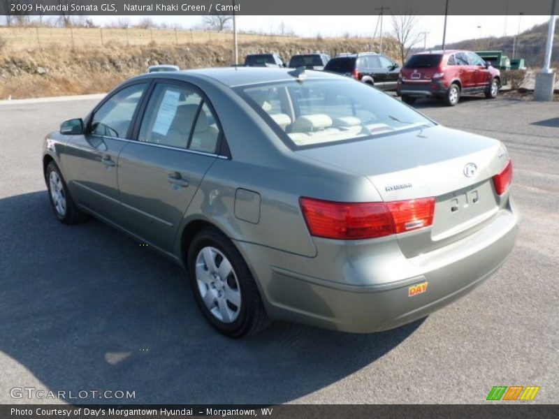 Natural Khaki Green / Camel 2009 Hyundai Sonata GLS