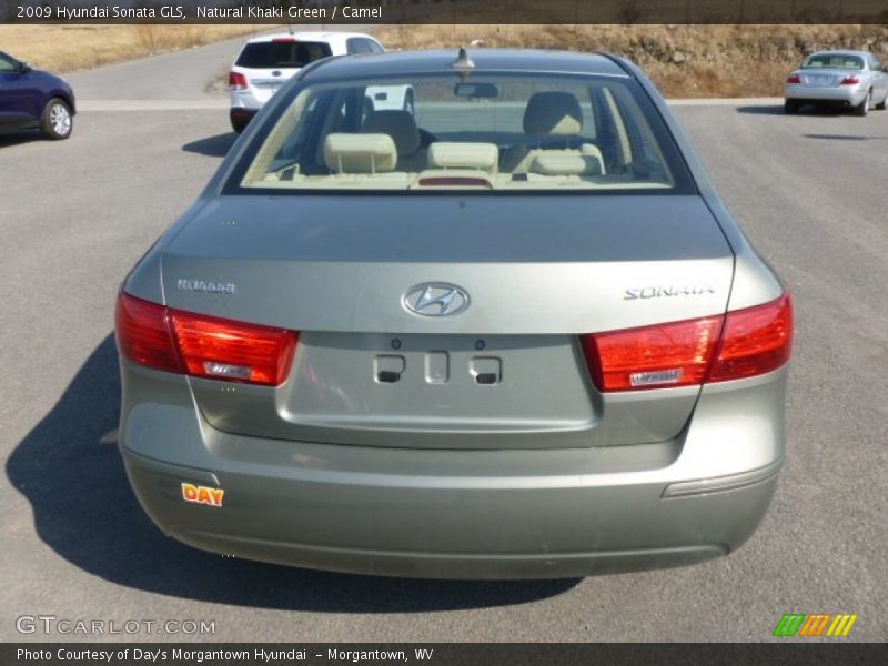 Natural Khaki Green / Camel 2009 Hyundai Sonata GLS
