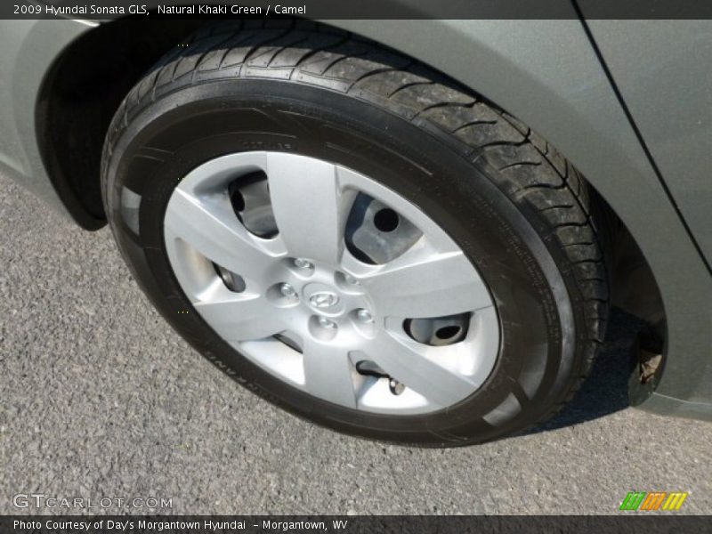 Natural Khaki Green / Camel 2009 Hyundai Sonata GLS