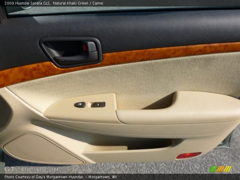 Natural Khaki Green / Camel 2009 Hyundai Sonata GLS