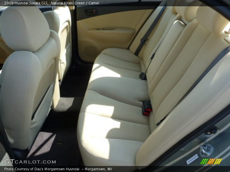 Natural Khaki Green / Camel 2009 Hyundai Sonata GLS
