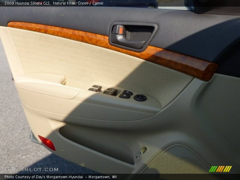 Natural Khaki Green / Camel 2009 Hyundai Sonata GLS