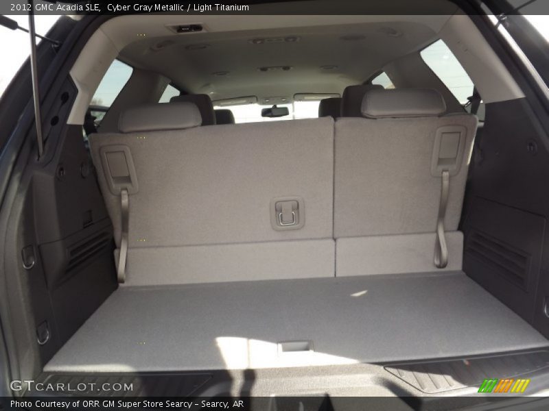 Cyber Gray Metallic / Light Titanium 2012 GMC Acadia SLE