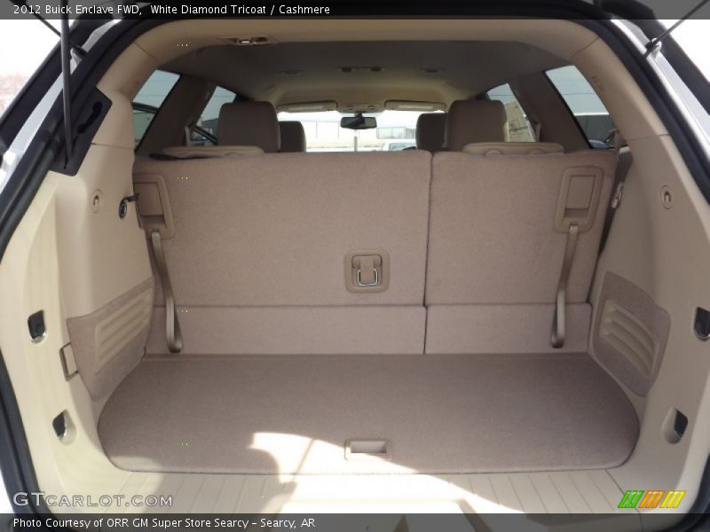 White Diamond Tricoat / Cashmere 2012 Buick Enclave FWD