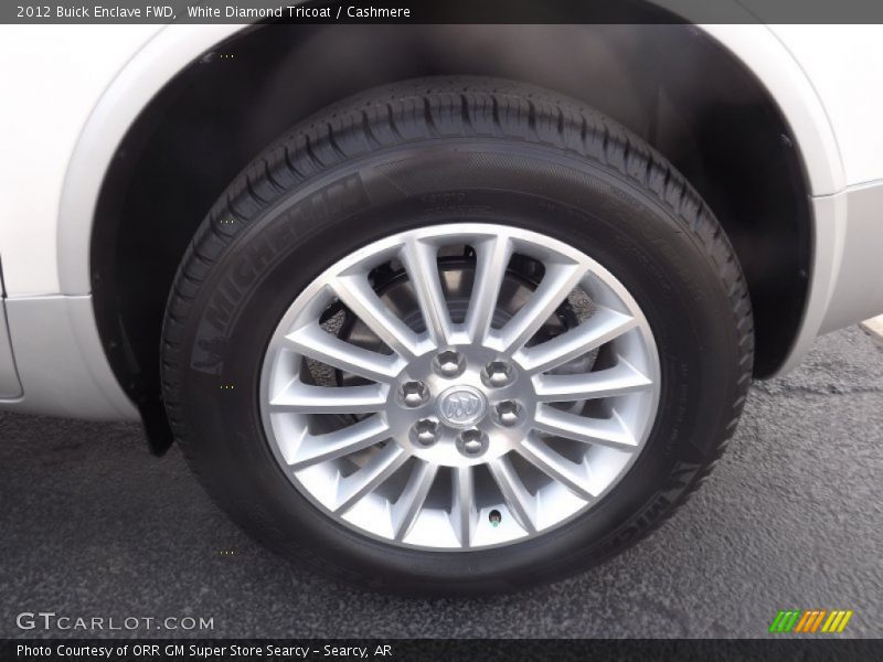 White Diamond Tricoat / Cashmere 2012 Buick Enclave FWD