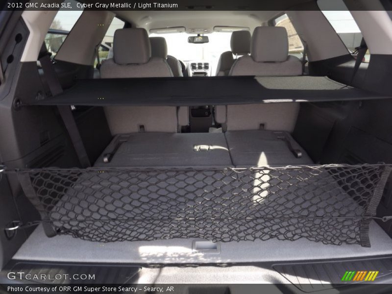 Cyber Gray Metallic / Light Titanium 2012 GMC Acadia SLE