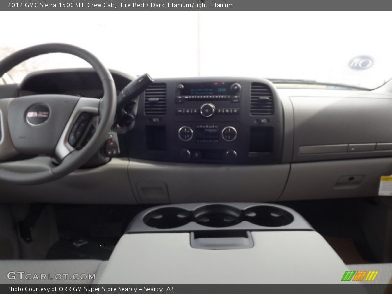 Fire Red / Dark Titanium/Light Titanium 2012 GMC Sierra 1500 SLE Crew Cab