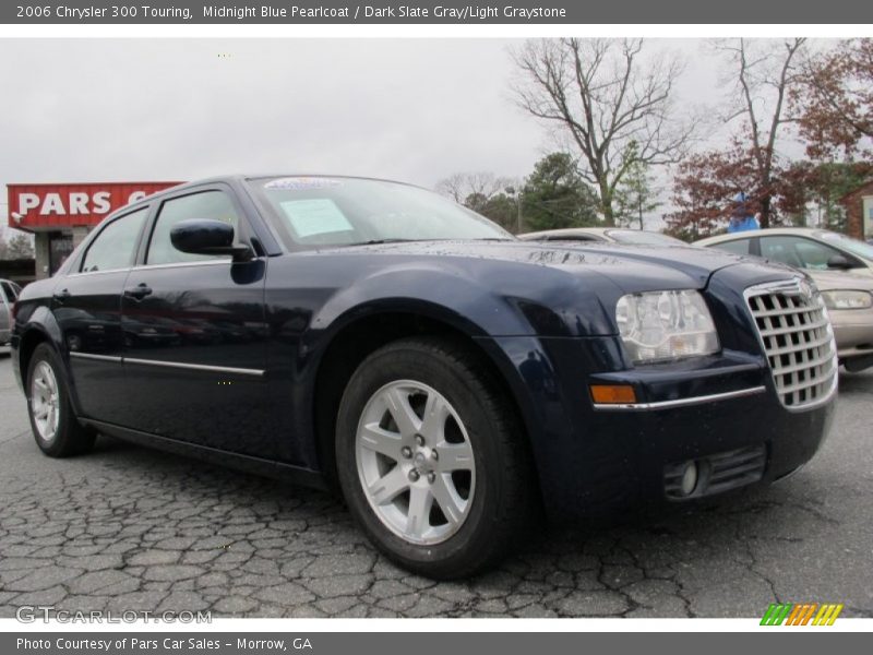 Midnight Blue Pearlcoat / Dark Slate Gray/Light Graystone 2006 Chrysler 300 Touring