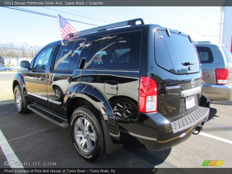 Super Black / Graphite 2011 Nissan Pathfinder Silver 4x4