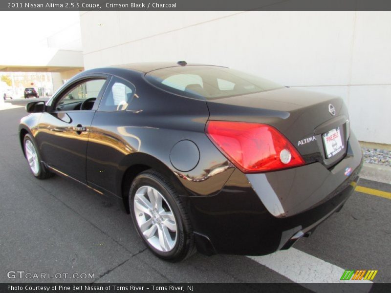 Crimson Black / Charcoal 2011 Nissan Altima 2.5 S Coupe
