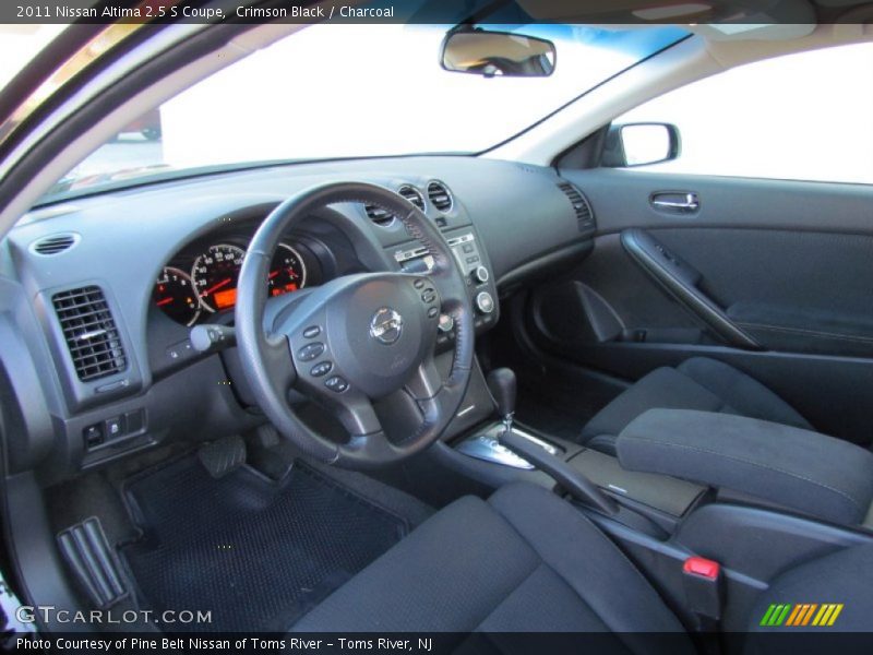 Crimson Black / Charcoal 2011 Nissan Altima 2.5 S Coupe