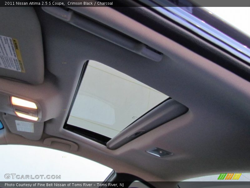 Crimson Black / Charcoal 2011 Nissan Altima 2.5 S Coupe