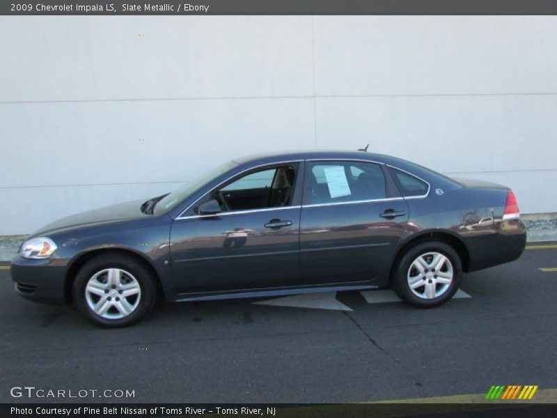 Slate Metallic / Ebony 2009 Chevrolet Impala LS