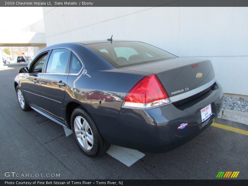 Slate Metallic / Ebony 2009 Chevrolet Impala LS