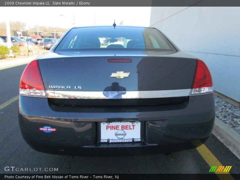 Slate Metallic / Ebony 2009 Chevrolet Impala LS
