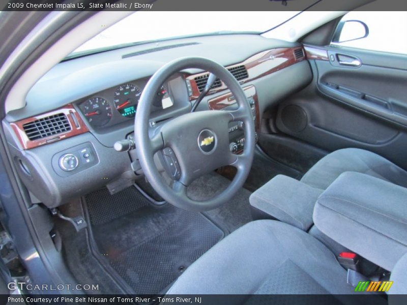 Slate Metallic / Ebony 2009 Chevrolet Impala LS