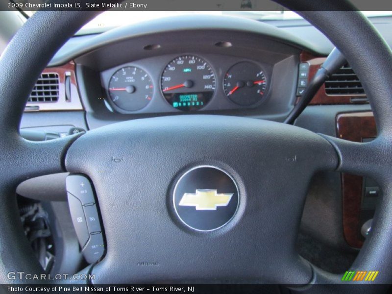 Slate Metallic / Ebony 2009 Chevrolet Impala LS