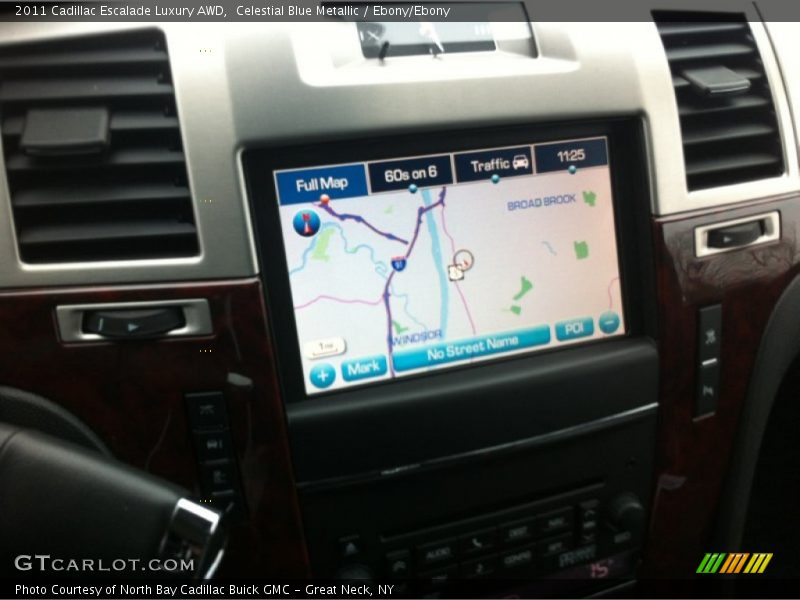 Navigation of 2011 Escalade Luxury AWD