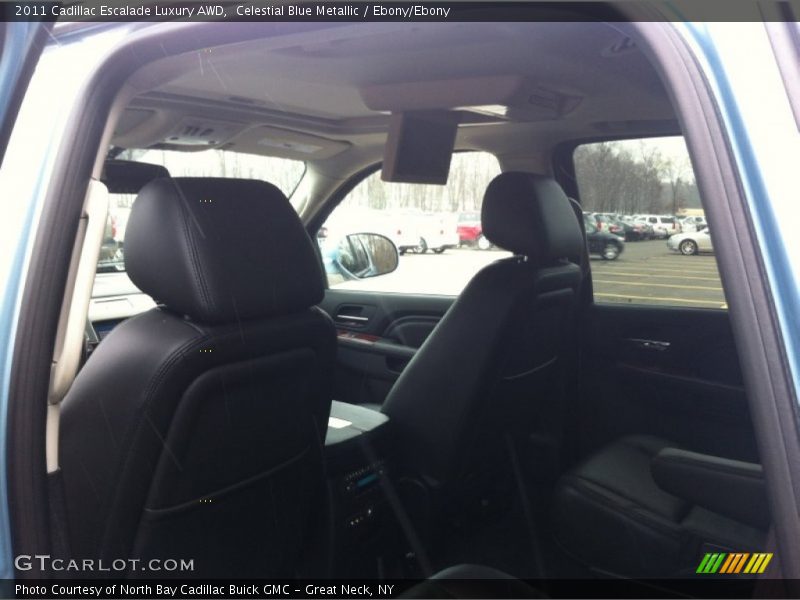 Celestial Blue Metallic / Ebony/Ebony 2011 Cadillac Escalade Luxury AWD