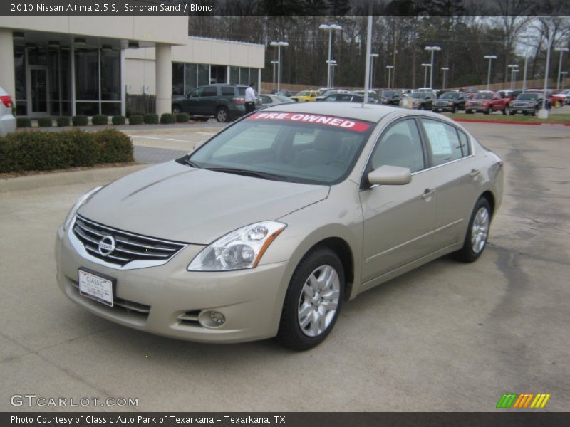 Sonoran Sand / Blond 2010 Nissan Altima 2.5 S
