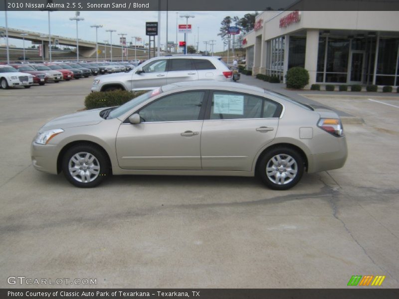 Sonoran Sand / Blond 2010 Nissan Altima 2.5 S