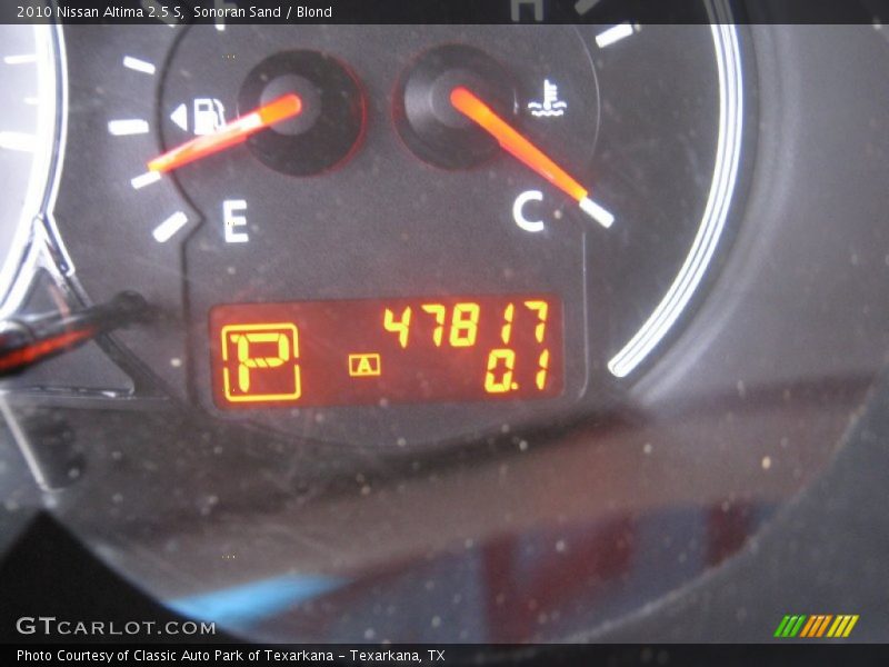 Sonoran Sand / Blond 2010 Nissan Altima 2.5 S