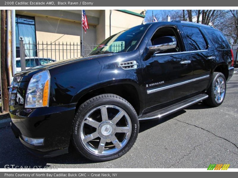Black Raven / Ebony 2008 Cadillac Escalade AWD