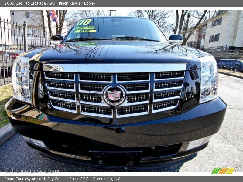 Black Raven / Ebony 2008 Cadillac Escalade AWD