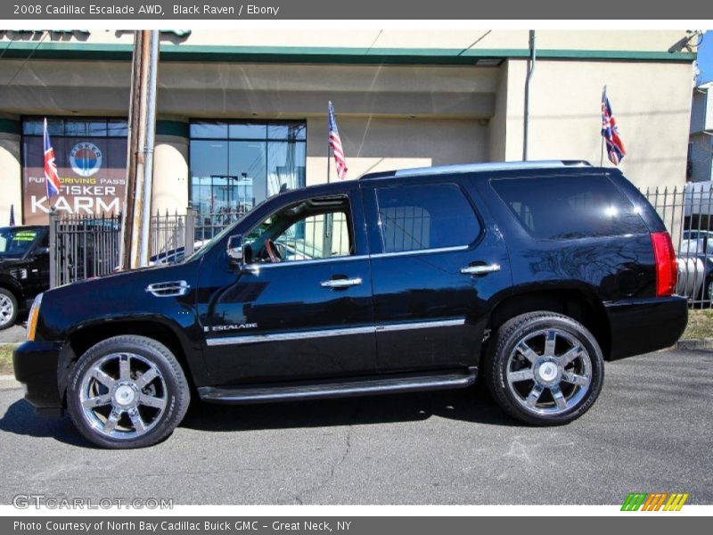 Black Raven / Ebony 2008 Cadillac Escalade AWD