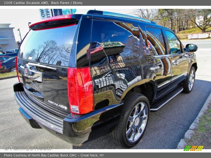 Black Raven / Ebony 2008 Cadillac Escalade AWD