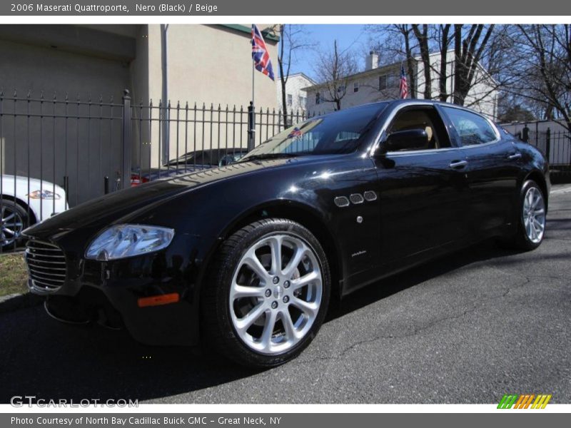 Nero (Black) / Beige 2006 Maserati Quattroporte