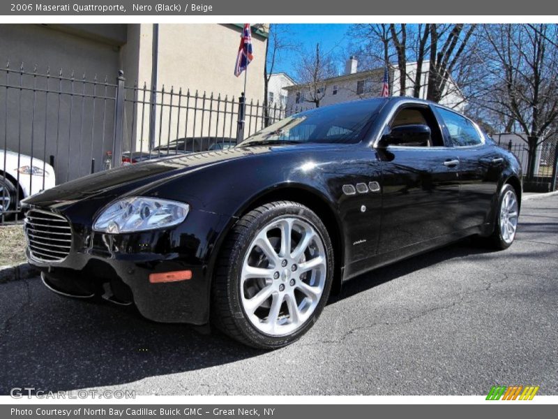 Nero (Black) / Beige 2006 Maserati Quattroporte