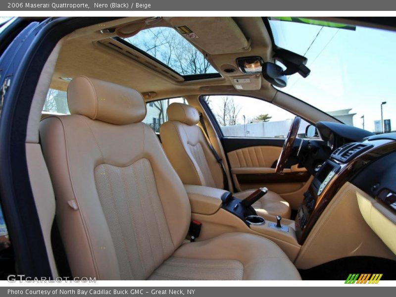 Nero (Black) / Beige 2006 Maserati Quattroporte