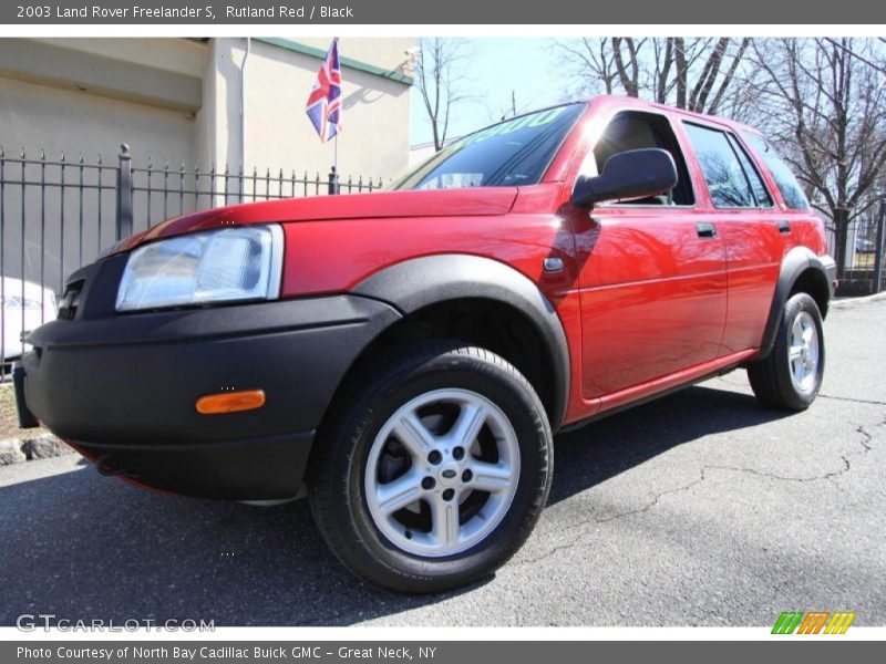 Rutland Red / Black 2003 Land Rover Freelander S