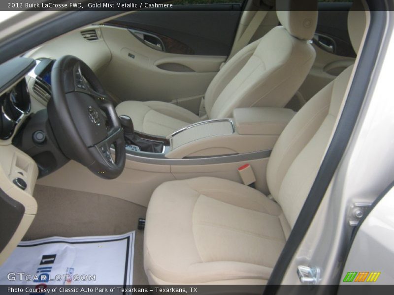 Gold Mist Metallic / Cashmere 2012 Buick LaCrosse FWD